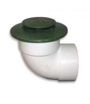 NDS-421 4" POP-UP DRAIN GREEN W/ ELBOW